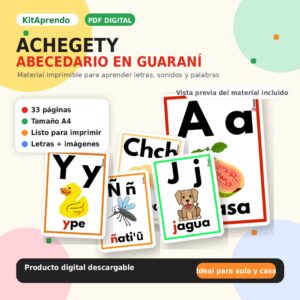 Abecedario en guaraní